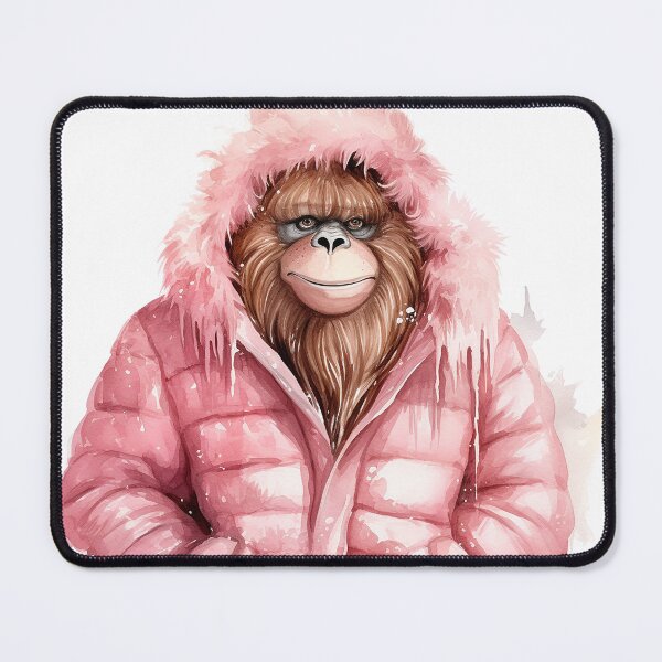 Item preview, Pretty in Pinkfoot: Bigfoot's Stylish Stroll designed and sold by NatureArtDecor.