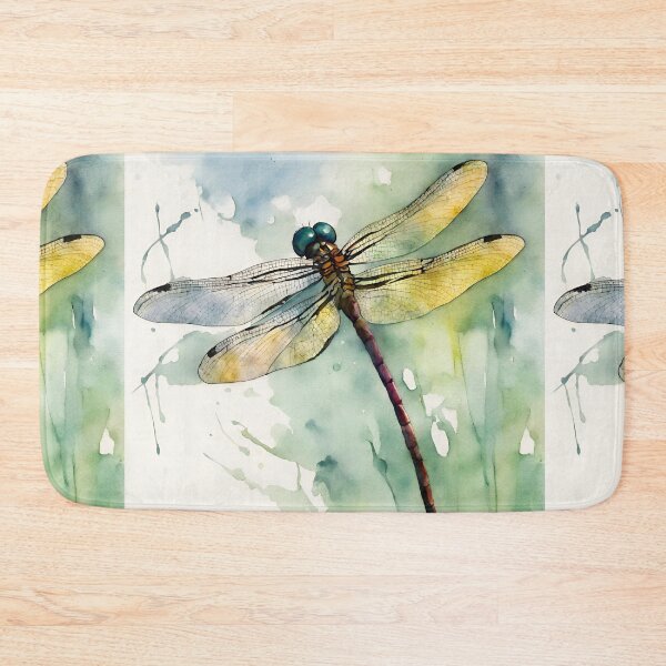 Item preview, Pretty dragonfly in watercolor. designed and sold by kreativeadern.