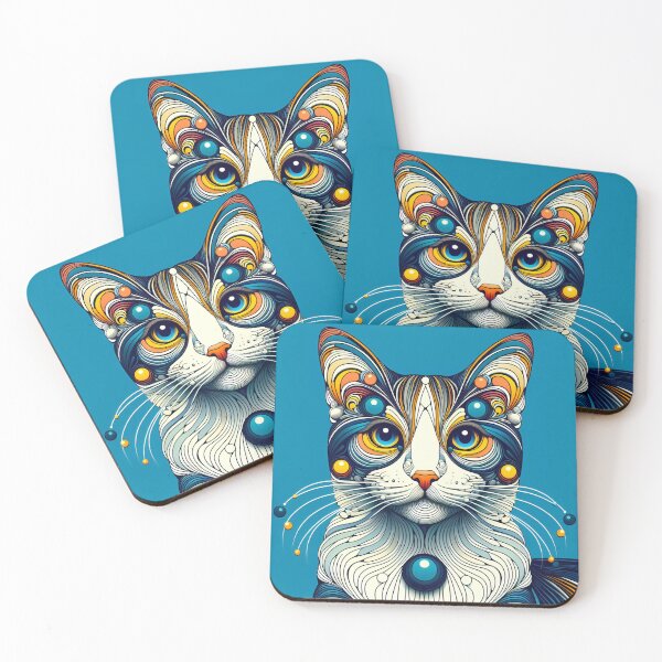 Item preview, Feline Serendipity: Stella's Echo designed and sold by BastKittyStore.