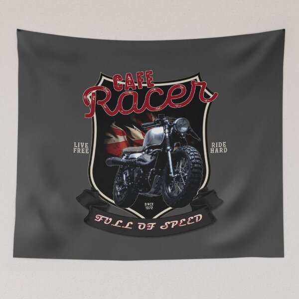 Item preview, Cafe Racer - full of speed designed and sold by never-still.