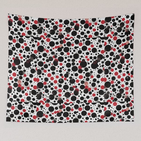 Item preview, Microscope Polka Dot - Mixed Colored (white, red, black) - Ignota Patterns  designed and sold by Ignota-Stylz.