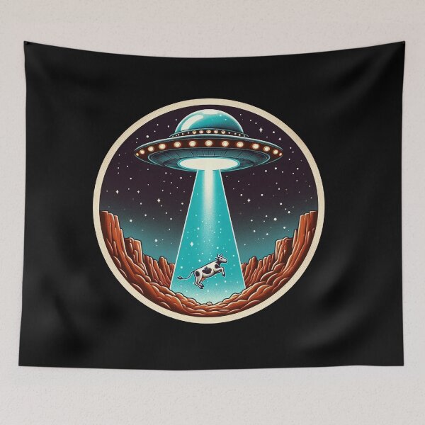 Item preview, Interstellar Cow Abduction - 2024 Cosmic Encounter designed and sold by RuyaFab.