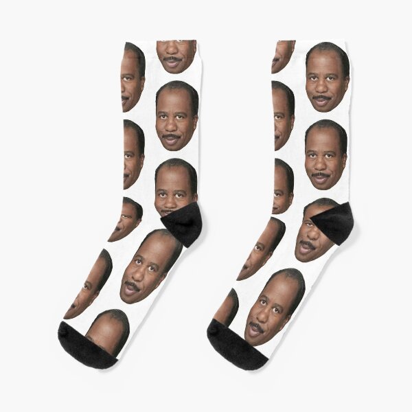 Stanley Hudson Basketball Socks Funny Socks Crazy Socks Meme Socks Dress  Socks 