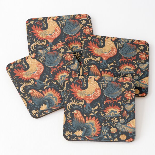 Item preview, A Chinese zodiac for Colorful Folk Art Style Animal Pattern designed and sold by sample325.