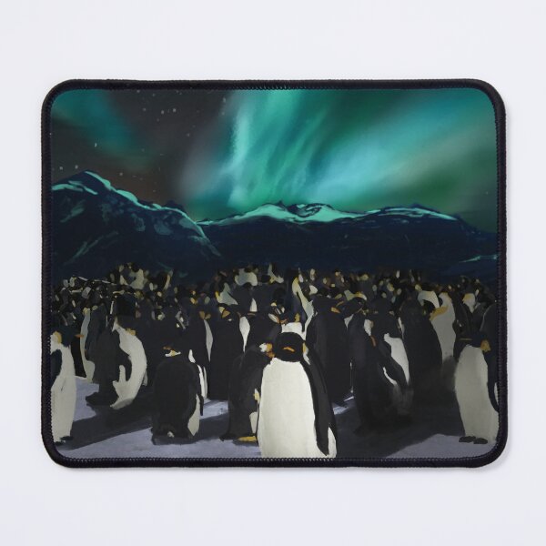 Item preview, Penguins under the southern lights designed and sold by nagoresketch.