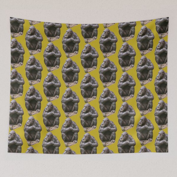 Item preview, Chimpanzee - Watching the World go by designed and sold by Dalyndigital Photography.