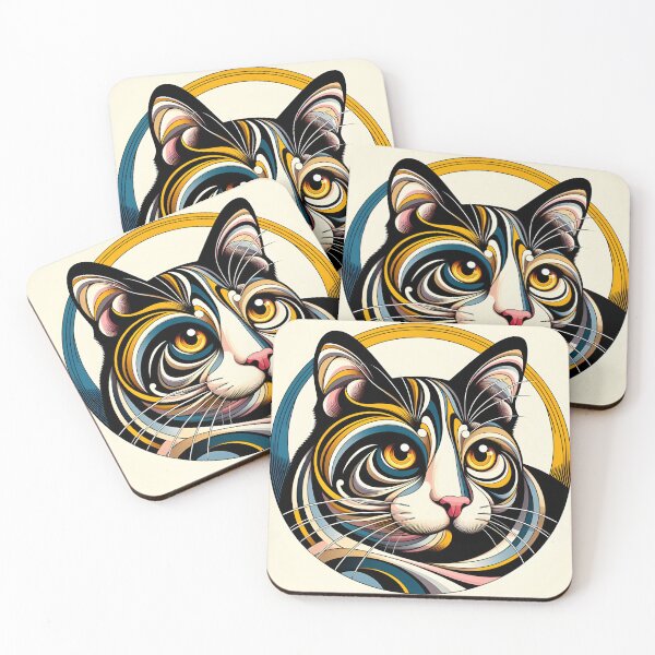 Item preview, Cerulean Whiskers: Echoes of Stella designed and sold by BastKittyStore.