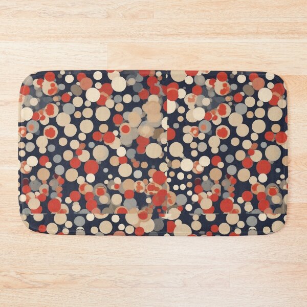 Item preview, Microscope Polka Dot - Mixed Colored (brown, red, black) - Ignota Patterns  designed and sold by Ignota-Stylz.