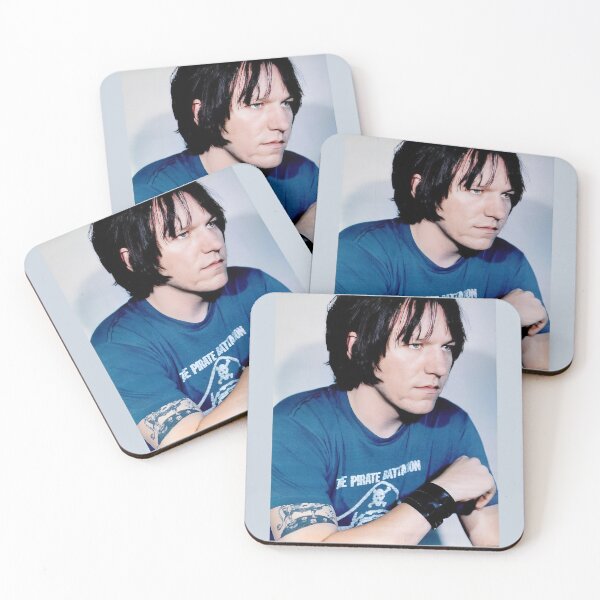 Item preview, Elliott Smith blue background designed and sold by progmedia.