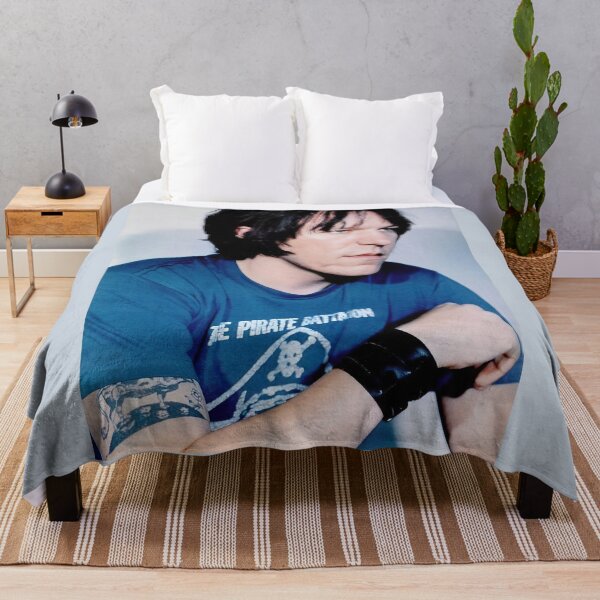 Item preview, Elliott Smith blue background designed and sold by progmedia.