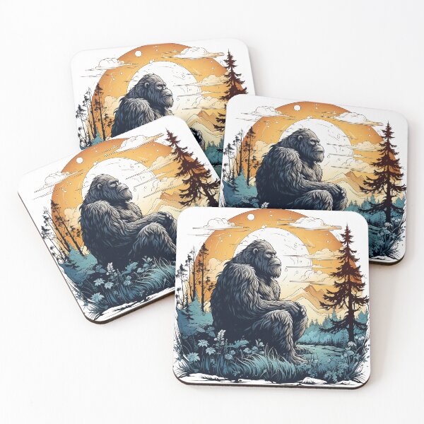 Item preview, Bigfoot's Musings: A Quiet Seat in the Wilderness designed and sold by NatureArtDecor.