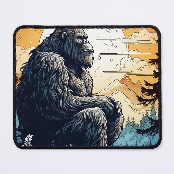 Item preview, Bigfoot's Musings: A Quiet Seat in the Wilderness designed and sold by NatureArtDecor.