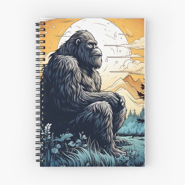 Item preview, Bigfoot's Musings: A Quiet Seat in the Wilderness designed and sold by NatureArtDecor.