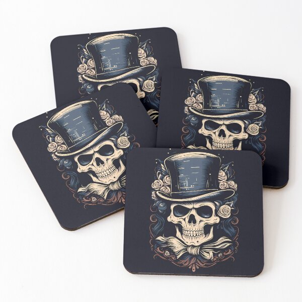 Item preview, "Skull Sketch in Black and White" designed and sold by Art-Vortex-fr.