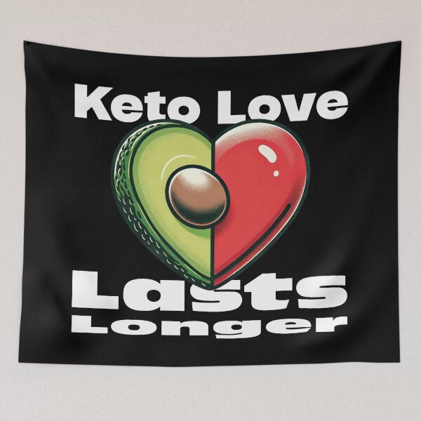 Item preview, Keto Love Lasts Longer designed and sold by Juliusz Żełudkowski.