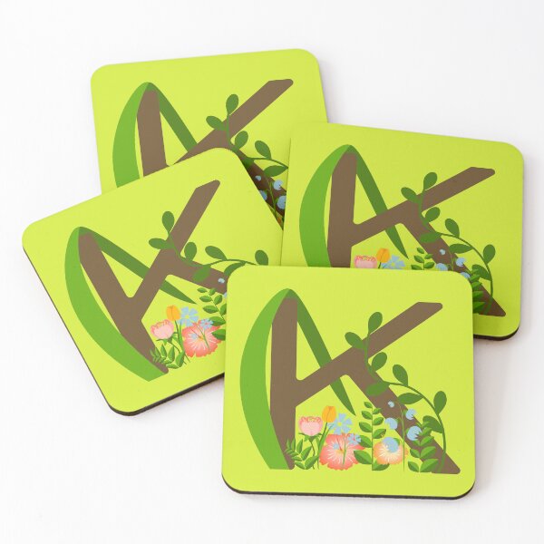 Item preview, Capital letter K monogram design element and wildflowers designed and sold by CutieBlue.