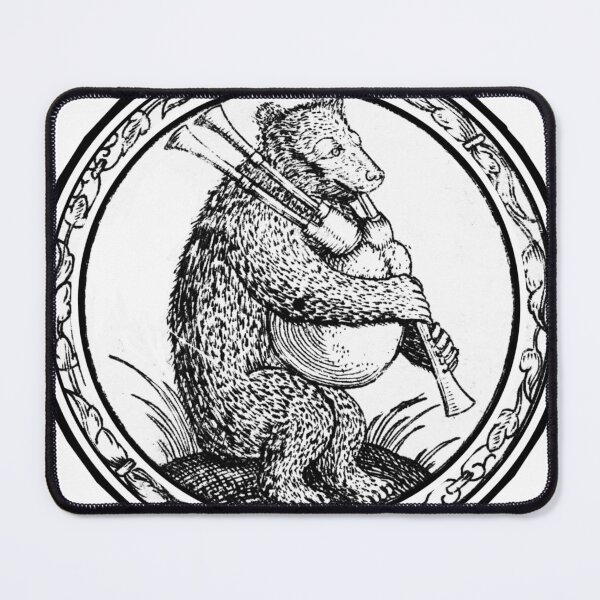 Item preview, The Bear with Bagpipes designed and sold by KramRadgosta.