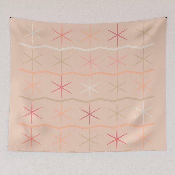 Item preview, Peachy Dreams: Minimalist Geometric Pastels  designed and sold by ara-designs.