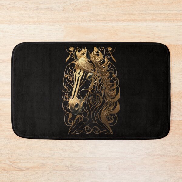 Item preview, A horse head golden artistic designed and sold by Zerberus71.