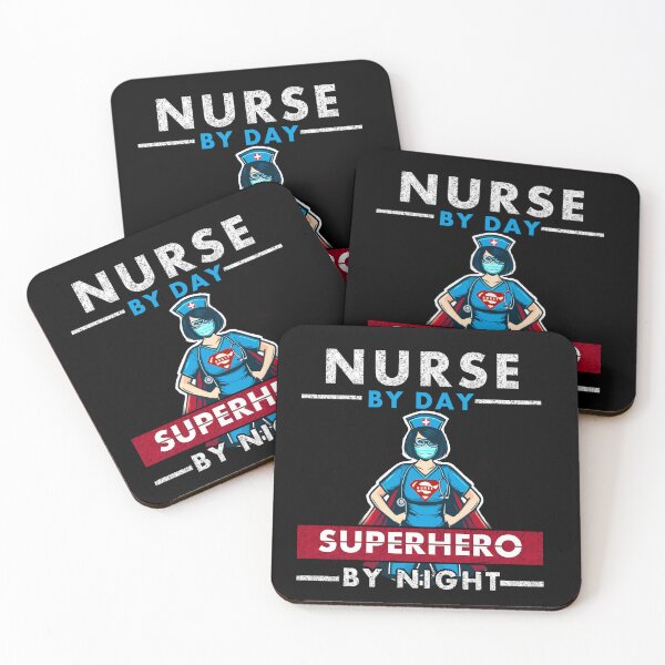 Item preview, Nurse by Day, Superhero by Night designed and sold by mwebba2005.