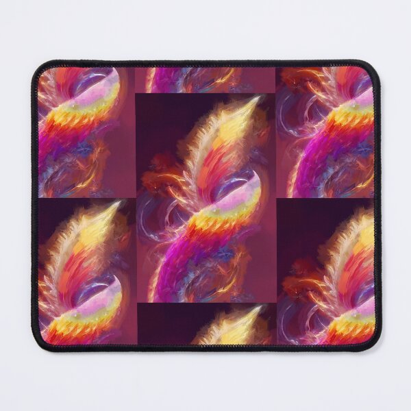 Item preview, Phoenix Wing Vibrant Abstract Art designed and sold by LuminanceArt.