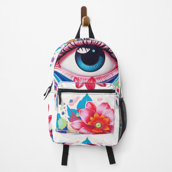 Item preview, Cool Floral Colorful Vibrant Eye designed and sold by PrintShangri-La.