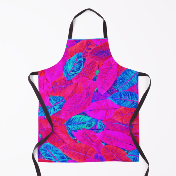 Item preview, Vibrant Neon Leaves Artful Elegance designed and sold by Health And Fitness Posts e-Store.