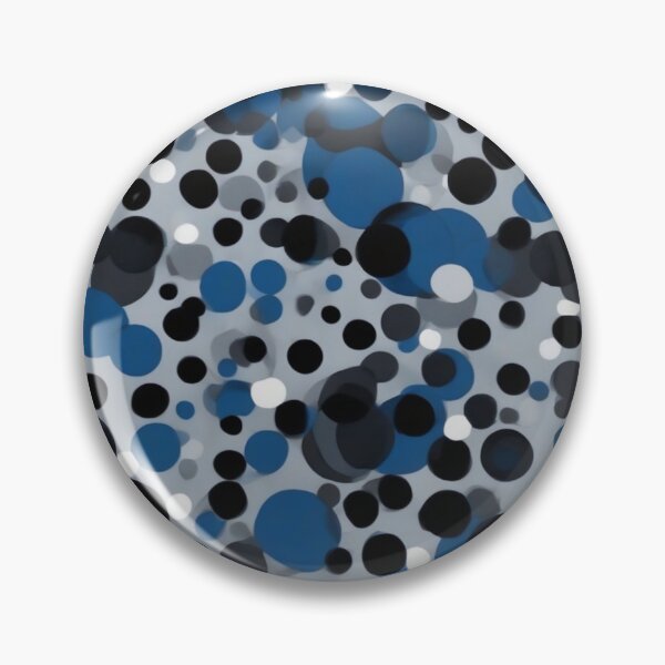 Item preview, Microscope Polka Dot - Mixed Colored (blue, black, grey,) - Ignota Patterns  designed and sold by Ignota-Stylz.