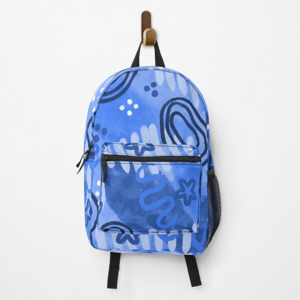 Item preview, Blue Funky Abstract Pattern designed and sold by GraceMakes03.