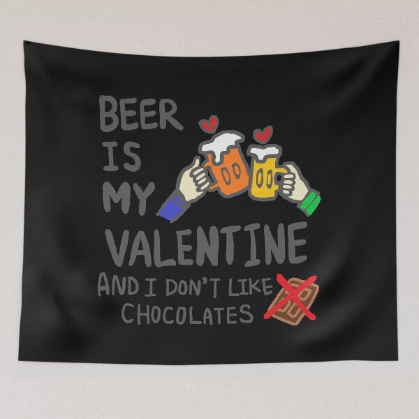 Item preview, beer lover, heart, happy valentine day designed and sold by zzzozzo.