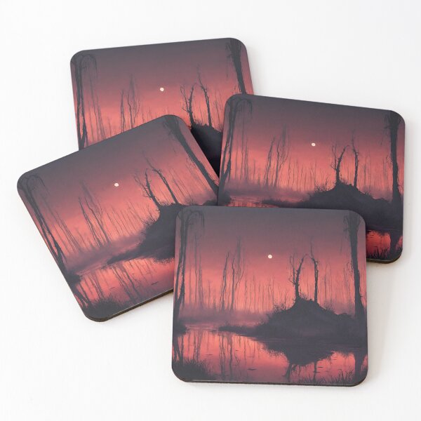 Item preview, Red fantasy swamp designed and sold by VonLogaart.
