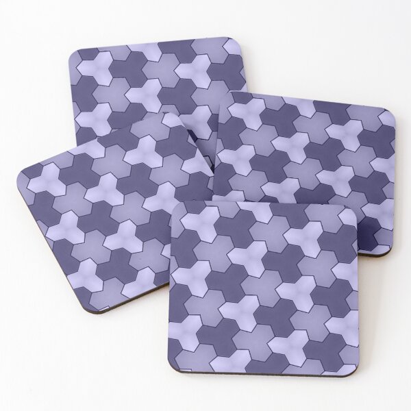 Item preview, Tri-Hex Elegance: Abstract Hexagon Trio Repeat Pattern designed and sold by colorexz.