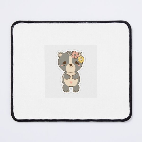 Item preview, Floral Baby Bear designed and sold by LumeaArt.
