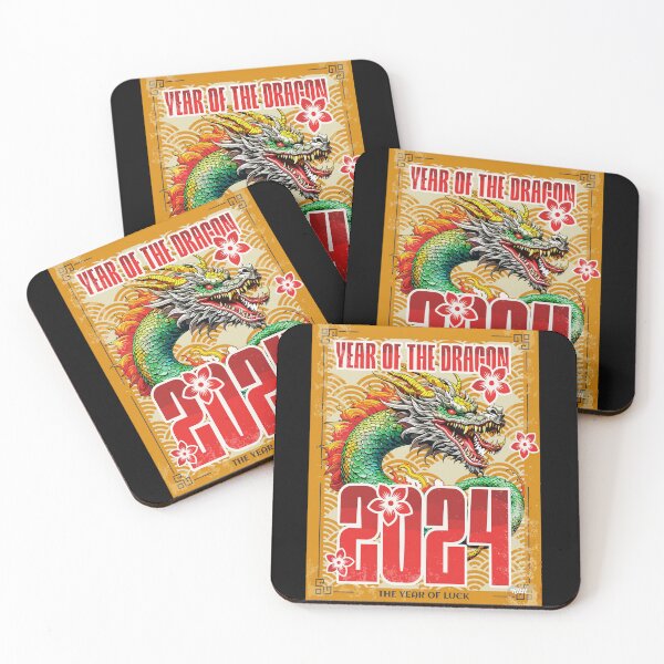 Item preview, CHINESE YEAR OF THE DRAGON  2024 designed and sold by HarmonyAhalwa.