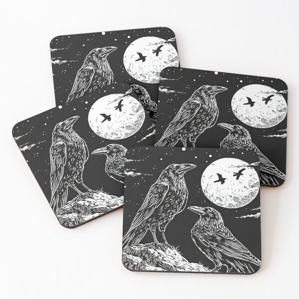 Item preview, Odin's Ravens designed and sold by OccultDreams.