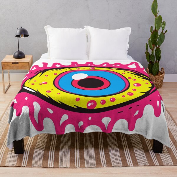 Item preview, Trippy Acid LSD Colorful Vibrant Eye designed and sold by PrintShangri-La.