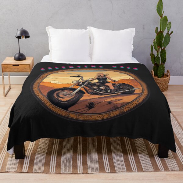 Item preview, Wild Galentine gal Sunset ride in the Mohave desert designed and sold by sailorsam1805.