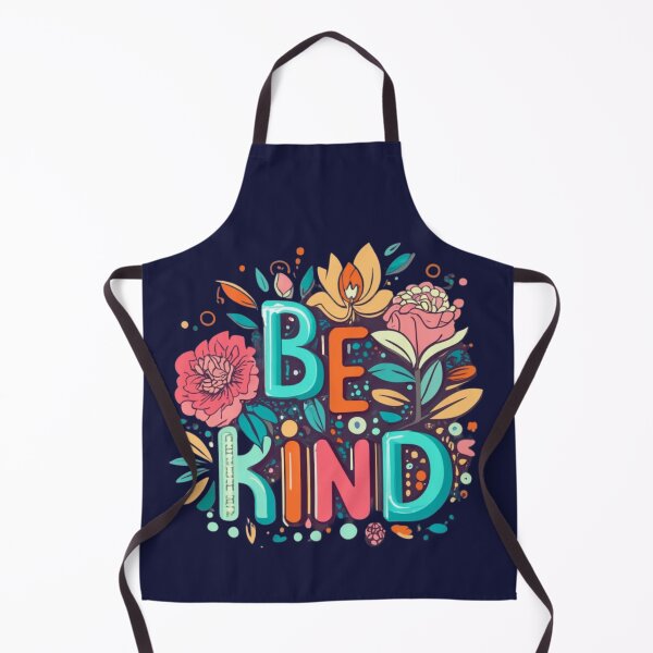 Item preview, Be Kind with flowers design designed and sold by LoveDaisyShop.