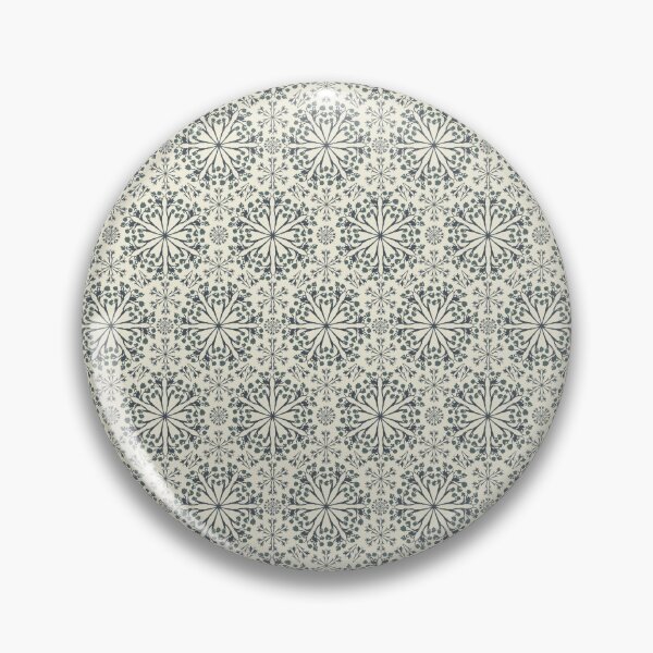 Item preview, Mosaic tile charcoal on cream background designed and sold by cezidesign.