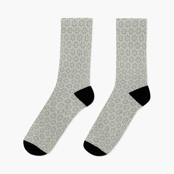 Item preview, Mosaic tile charcoal on cream background designed and sold by cezidesign.
