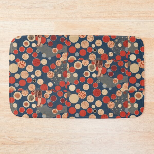 Item preview, Microscope Polka Dot - Mixed Colored (red, blue, brown,) - Ignota Patterns  designed and sold by Ignota-Stylz.