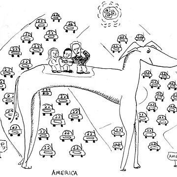 Artwork thumbnail, America by fred rosenthal