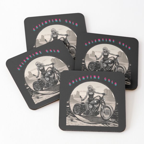 Item preview, Bohemian Galentine gal Sunset ride in the Mohave desert designed and sold by sailorsam1805.