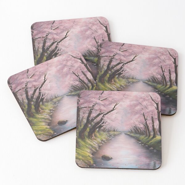 Item preview, Endless cherry blossom river designed and sold by VonLogaart.