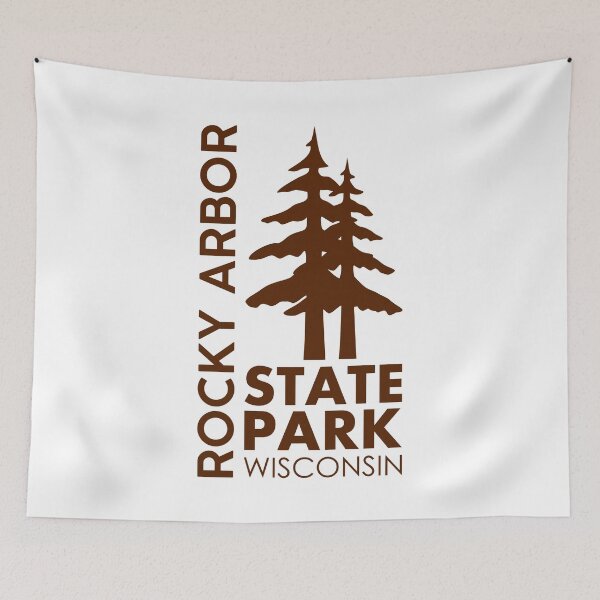 Item preview, Rocky Arbor State Park Wisconsin Pines designed and sold by bivenart.