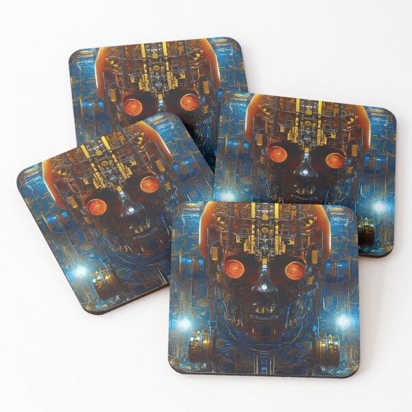 Item preview, Awakening Cyborg - Sci Fi Art concept designed and sold by Delerat7.