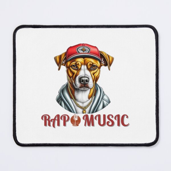 Item preview, Unique Dog Rap Music designed and sold by ESAKA97Shop.