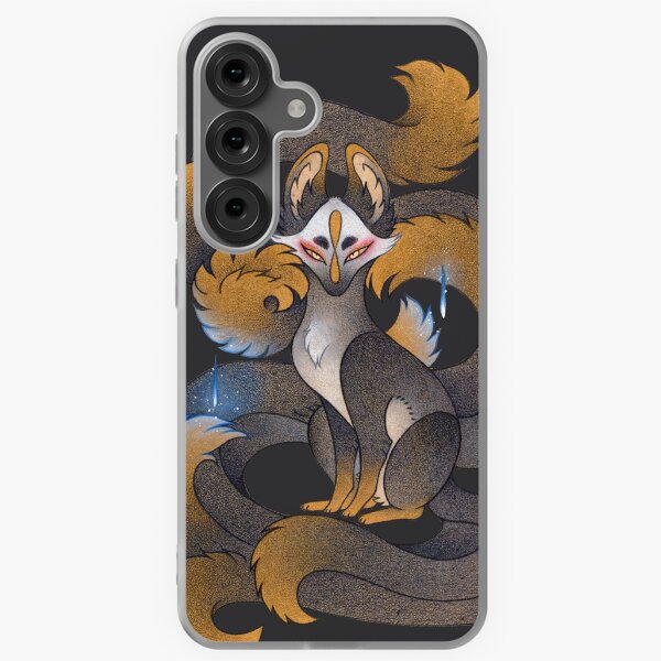 Item preview, Black and Gold Kitsune designed and sold by TeaKitsune.