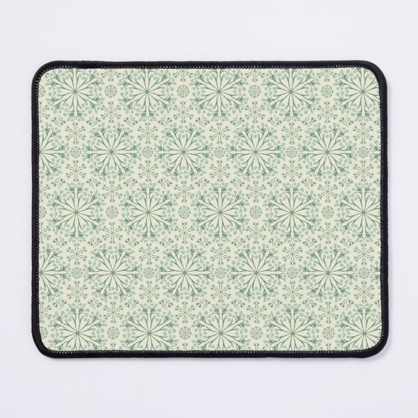Item preview, Mosaic tile greenish on cream background designed and sold by cezidesign.