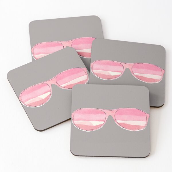 Item preview, pink glasses designed and sold by Vilemo.